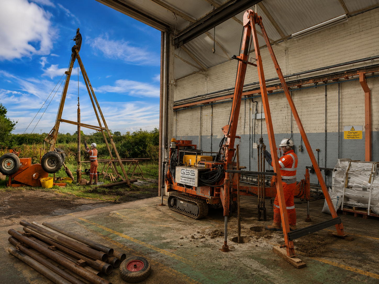 Cable Percussion Drilling