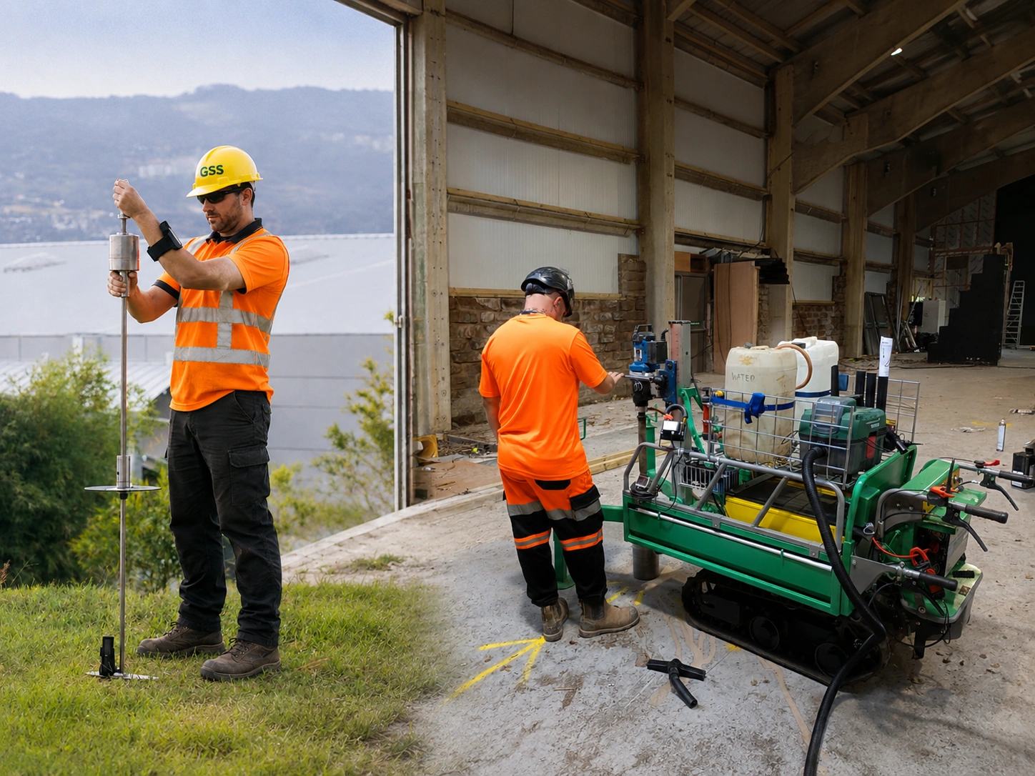 Concrete coring